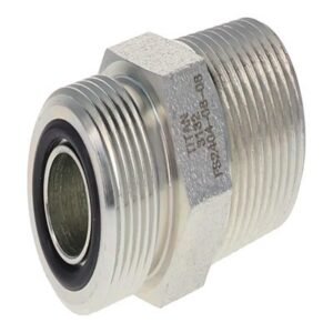 ADAPTADOR MACHO ASIENTO PLANO ORFS RECTO