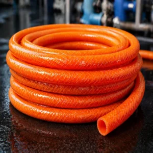 manguera PVC naranja reforzada para aire y agua de alta presión uso industrial