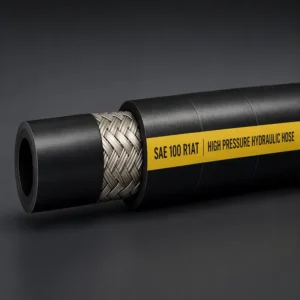 manguera hidráulica SAE 100 R1 con refuerzo de acero para alta presión industrial