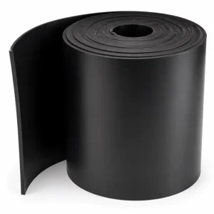 Plancha de neopreno en rollo industrial resistente a aceites y abrasión para sellado y aislamiento