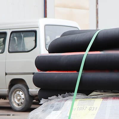 Manguera descarga de Petroleo