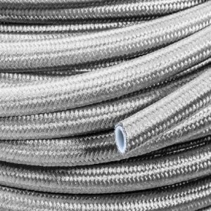 Manguera de PTFE con trenzado de acero inoxidable