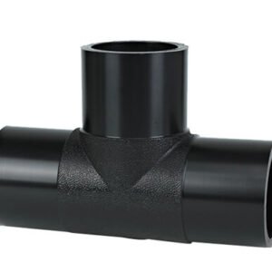 Tee de fusión a tope de HDPE