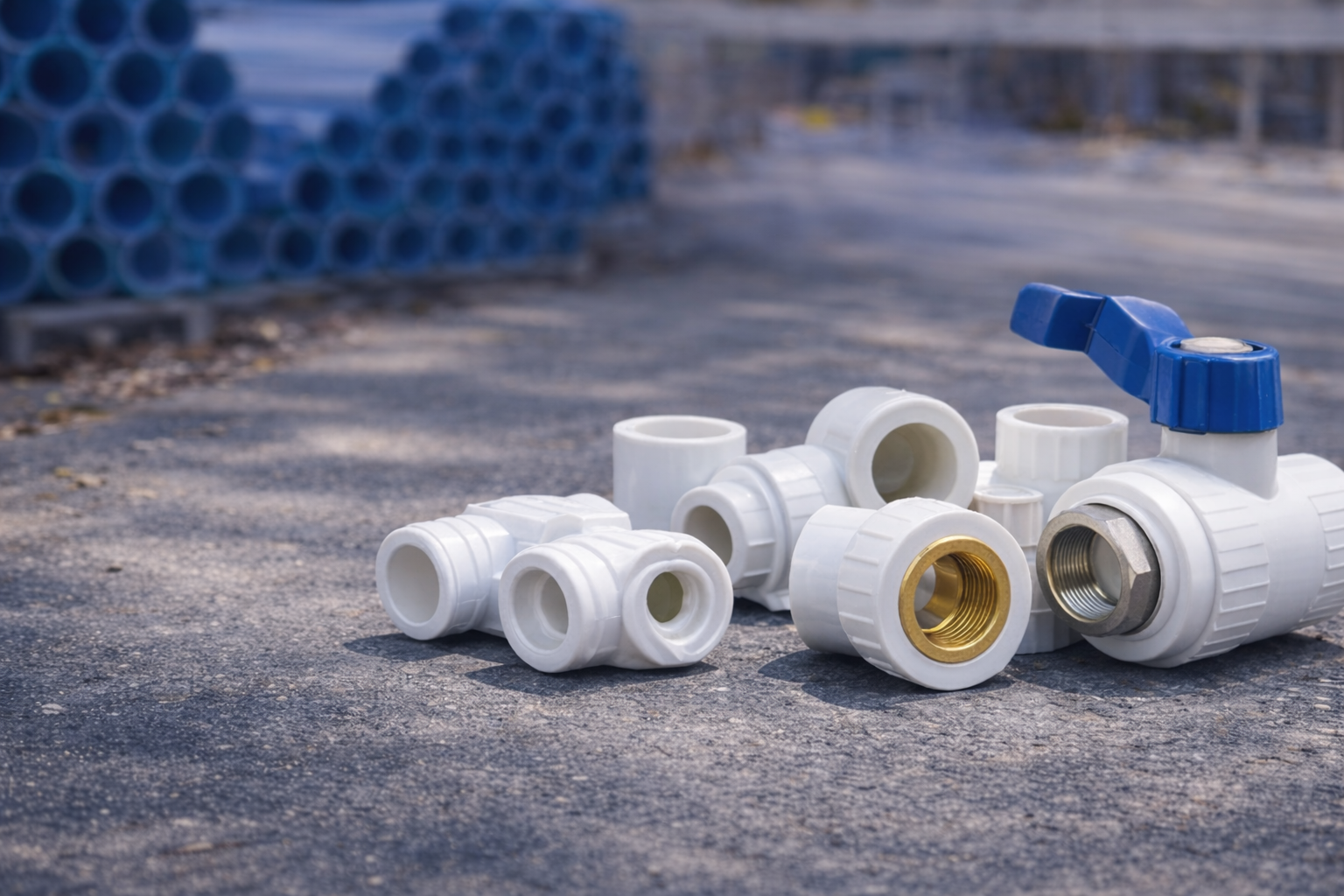 Accesorios de polipropileno PPR para tuberías industriales en Perú