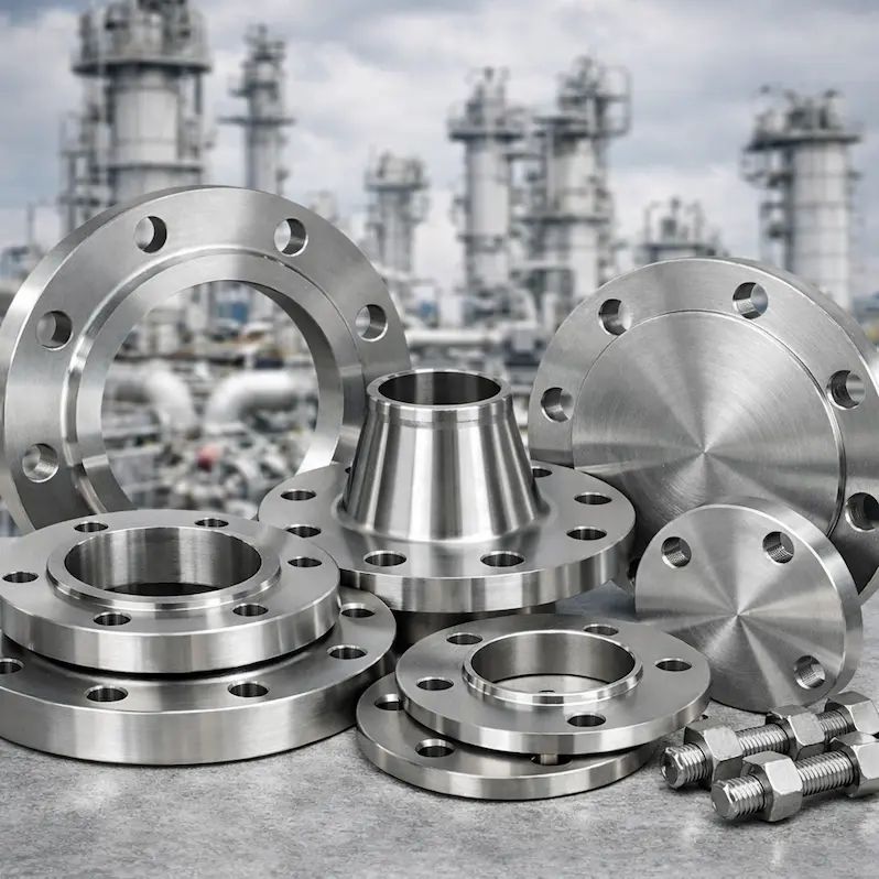 Bridas DIN de acero inoxidable para tuberías industriales en Perú Grupo Acorsa