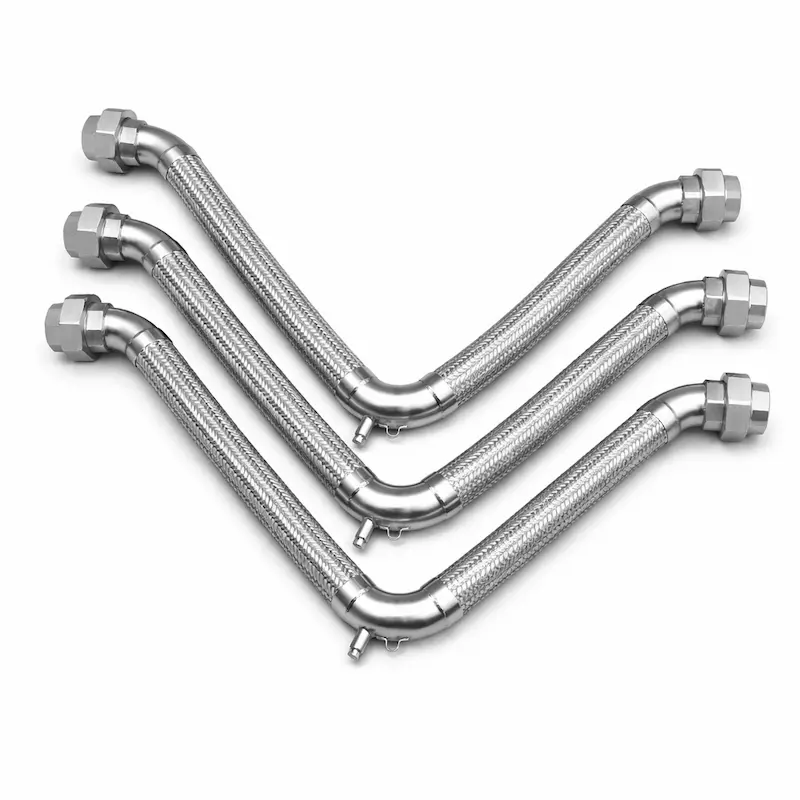 Mangueras metálicas flexibles de acero inoxidable trenzadas para aplicaciones industriales – Grupo Acorsa Perú