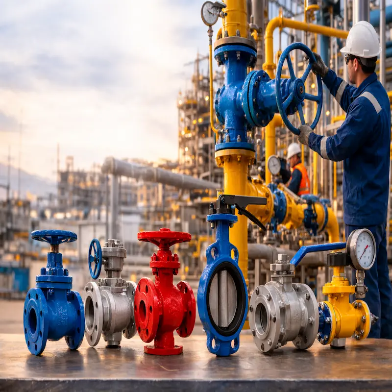 Válvulas industriales para minería e industria en Perú distribuidas por Grupo Acorsa.