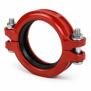 Acople flexible HD para tubo ranurado UL/FM, conexión ranurada industrial de alta resistencia para sistemas contra incendio, redes hidráulicas y conducción de fluidos a presión.
