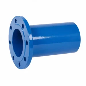 Brida espiga rompe agua para sistemas de tuberías industriales, accesorio diseñado para conexión segura y control eficiente del flujo de agua en redes hidráulicas y aplicaciones de conducción.