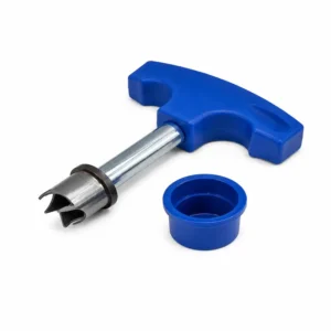 Broca manual de 16 mm para perforación e instalación de conexiones en tuberías, herramienta resistente para trabajos hidráulicos y sanitarios