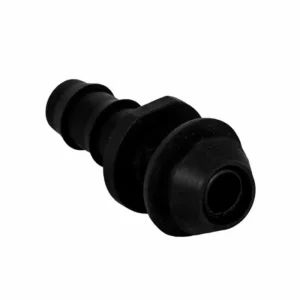 Conector de arranque PP con empaque V para sistemas de riego y tuberías de polietileno, fabricado en polipropileno de alta resistencia con sello tipo V que garantiza máxima hermeticidad y evita fugas, ideal para derivaciones seguras en redes de riego agrícola, conducción de agua y aplicaciones hidráulicas de larga duración.