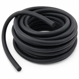 Cordones de caucho industrial de alta elasticidad y resistencia al desgaste, diseñados para sellado, amortiguación y aislamiento en equipos industriales, maquinaria, sistemas hidráulicos y aplicaciones que requieren excelente resistencia mecánica y durabilidad.