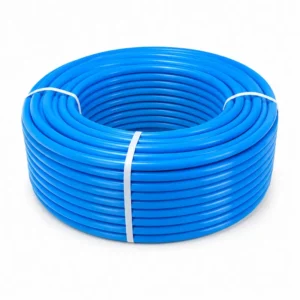 Manguera HDPE Clase 12.5 fabricada en polietileno de alta densidad para conducción de agua potable, sistemas de riego agrícola y aplicaciones industriales de presión media.