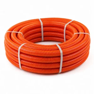 Manguera PVC naranja para succión y descarga de agua y líquidos, diseñada para trabajo pesado en minería, construcción, agricultura e industrias que requieren alta resistencia y durabilidad.
