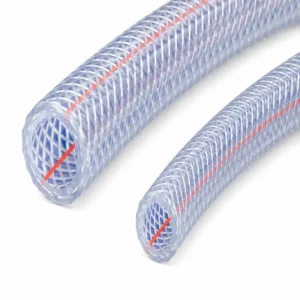 Manguera PVC transparente trenzada