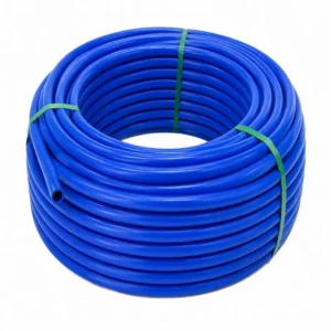 Manguera azul HDPE de polietileno de alta densidad para conducción de agua potable, sistemas de riego agrícola, minería e instalaciones hidráulicas de alta resistencia.