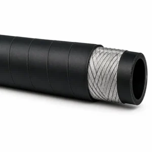 Manguera de descarga de agua 150 PSI reforzada con fibra textil de alta resistencia para bombeo, impulsión y transporte de agua en agricultura, minería e industria.