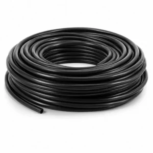 Manguera hidráulica SAE 100 R6 con refuerzo de una malla textil, ideal para líneas hidráulicas de baja presión, retorno de aceite, lubricación y aplicaciones industriales en maquinaria y equipos hidráulicos.