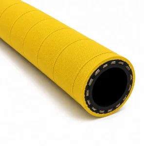 Manguera minera para aire y agua de 600 PSI, diseñada para aplicaciones de alta presión en minería, construcción e industria pesada, con excelente resistencia a la abrasión, impactos, intemperie y condiciones severas de trabajo.