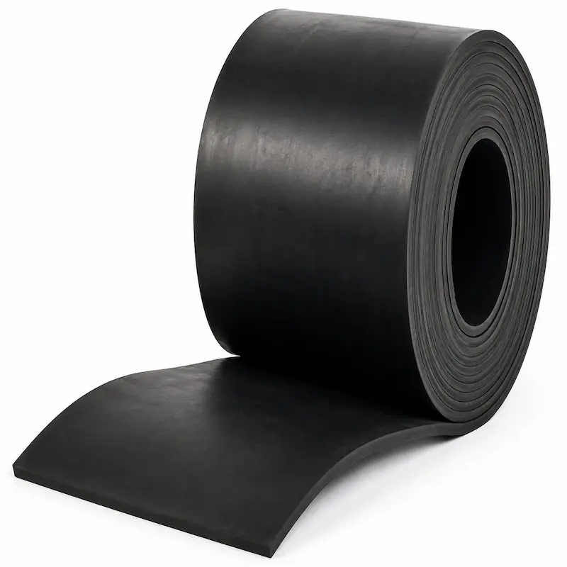 Planchas de caucho neopreno (CR) de alta calidad con excelente resistencia a la intemperie, ozono, aceites moderados, humedad y productos químicos, ideales para juntas, sellos, revestimientos, aislamiento y aplicaciones industriales, navales, eléctricas y de construcción que requieren gran durabilidad y flexibilidad.