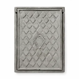 Tapa de fierro fundido de alta resistencia para buzones de inspección y cámaras de registro, diseñada para redes de alcantarillado, drenaje pluvial, telecomunicaciones e infraestructura urbana, con excelente capacidad de carga y larga vida útil.