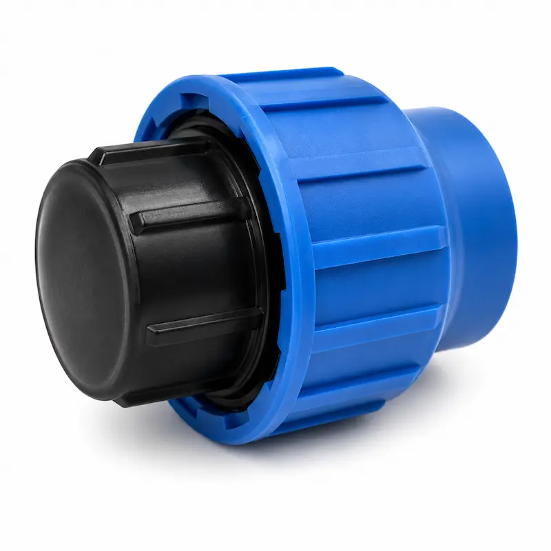 Tapón de polietileno PE de alta densidad para tuberías, diseñado para sellar de forma segura redes de agua potable, riego, conducción de fluidos e instalaciones industriales, ofreciendo excelente resistencia a la presión, corrosión y agentes químicos.