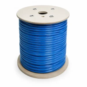 Tubería neumática de poliuretano azul de alta flexibilidad para sistemas de aire comprimido, automatización industrial y equipos neumáticos, fabricada con excelente resistencia a la abrasión, dobleces, aceites y presión, ideal para maquinaria, robótica y aplicaciones industriales de larga duración.