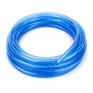 Tubería neumática de poliuretano transparente de alta flexibilidad para sistemas de aire comprimido, automatización industrial y equipos neumáticos, fabricada con excelente resistencia a la abrasión, dobleces, aceites y presión, permitiendo una fácil inspección visual del flujo interno y una larga vida útil.
