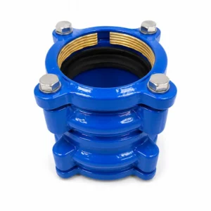 Unión autoportante para tubería HDPE y PVC, diseñada para conectar redes hidráulicas de forma segura, hermética y resistente a esfuerzos mecánicos.
